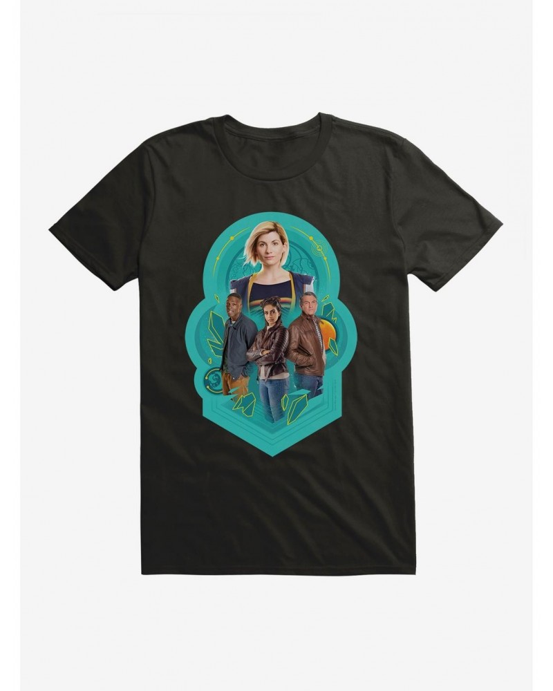 Doctor Who The Thirteenth Doctor And Companions T-Shirt $7.17 T-Shirts