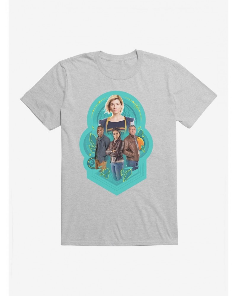 Doctor Who The Thirteenth Doctor And Companions T-Shirt $7.17 T-Shirts