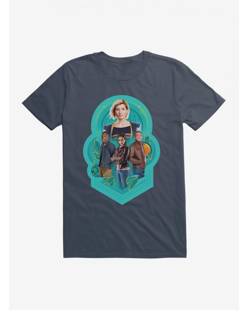 Doctor Who The Thirteenth Doctor And Companions T-Shirt $7.17 T-Shirts