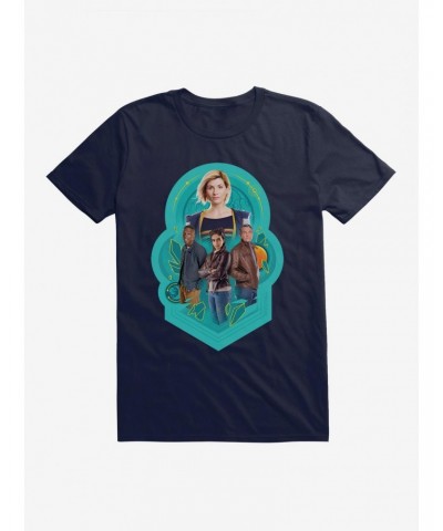 Doctor Who The Thirteenth Doctor And Companions T-Shirt $7.17 T-Shirts