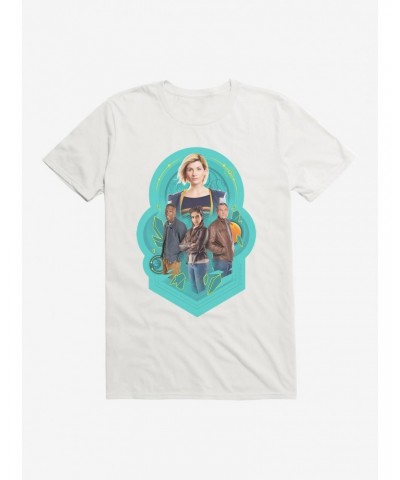 Doctor Who The Thirteenth Doctor And Companions T-Shirt $7.17 T-Shirts