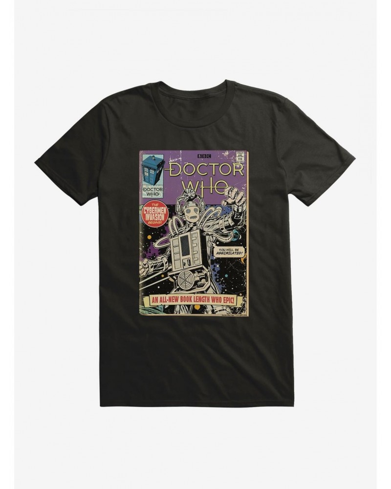 Doctor Who Cybermen Invasion T-Shirt $9.08 T-Shirts