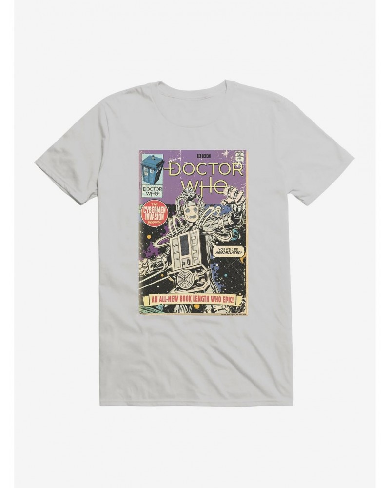 Doctor Who Cybermen Invasion T-Shirt $9.08 T-Shirts