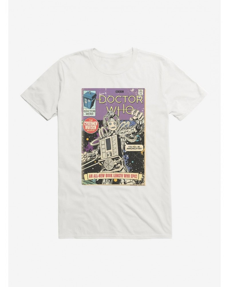 Doctor Who Cybermen Invasion T-Shirt $9.08 T-Shirts