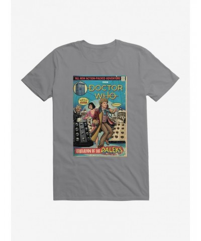 Doctor Who Revelation Of Daleks Comic T-Shirt $7.65 T-Shirts