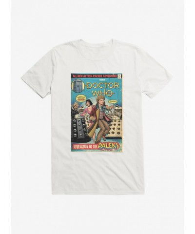 Doctor Who Revelation Of Daleks Comic T-Shirt $7.65 T-Shirts