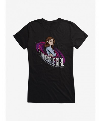 Doctor Who The Impossible Girl Girls T-Shirt $9.46 T-Shirts