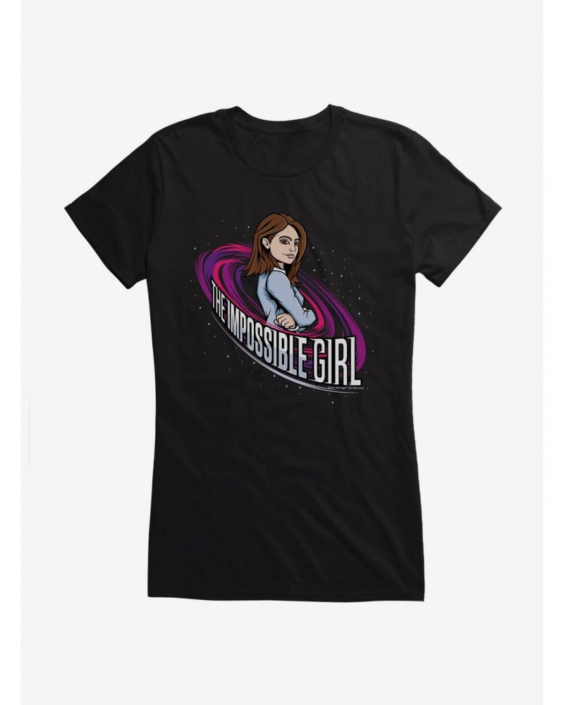 Doctor Who The Impossible Girl Girls T-Shirt $9.46 T-Shirts