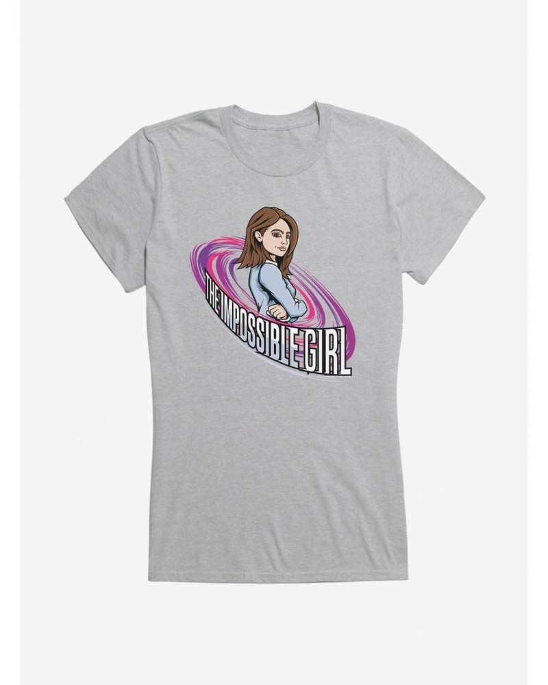 Doctor Who The Impossible Girl Girls T-Shirt $9.46 T-Shirts