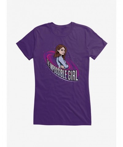 Doctor Who The Impossible Girl Girls T-Shirt $9.46 T-Shirts