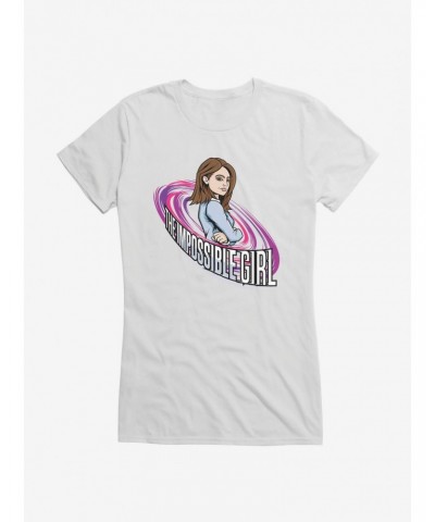 Doctor Who The Impossible Girl Girls T-Shirt $9.46 T-Shirts