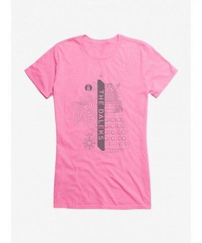 Doctor Who Dalek Sonic Wave Girls T-Shirt $11.45 T-Shirts