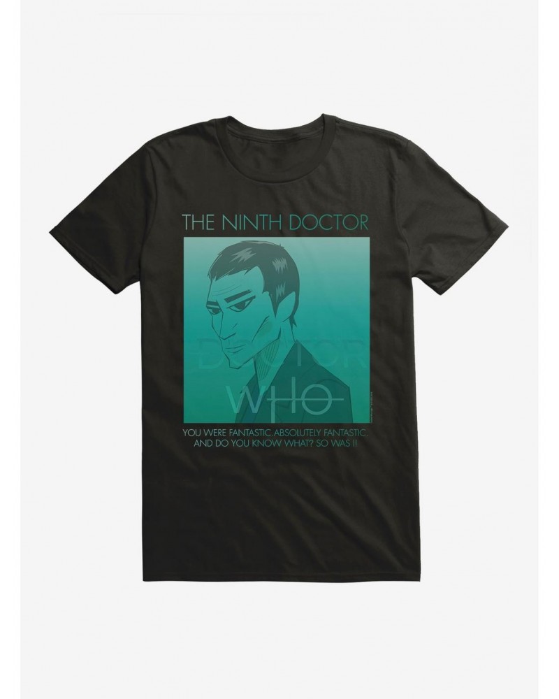 Doctor Who The Ninth Doctor T-Shirt $8.13 T-Shirts