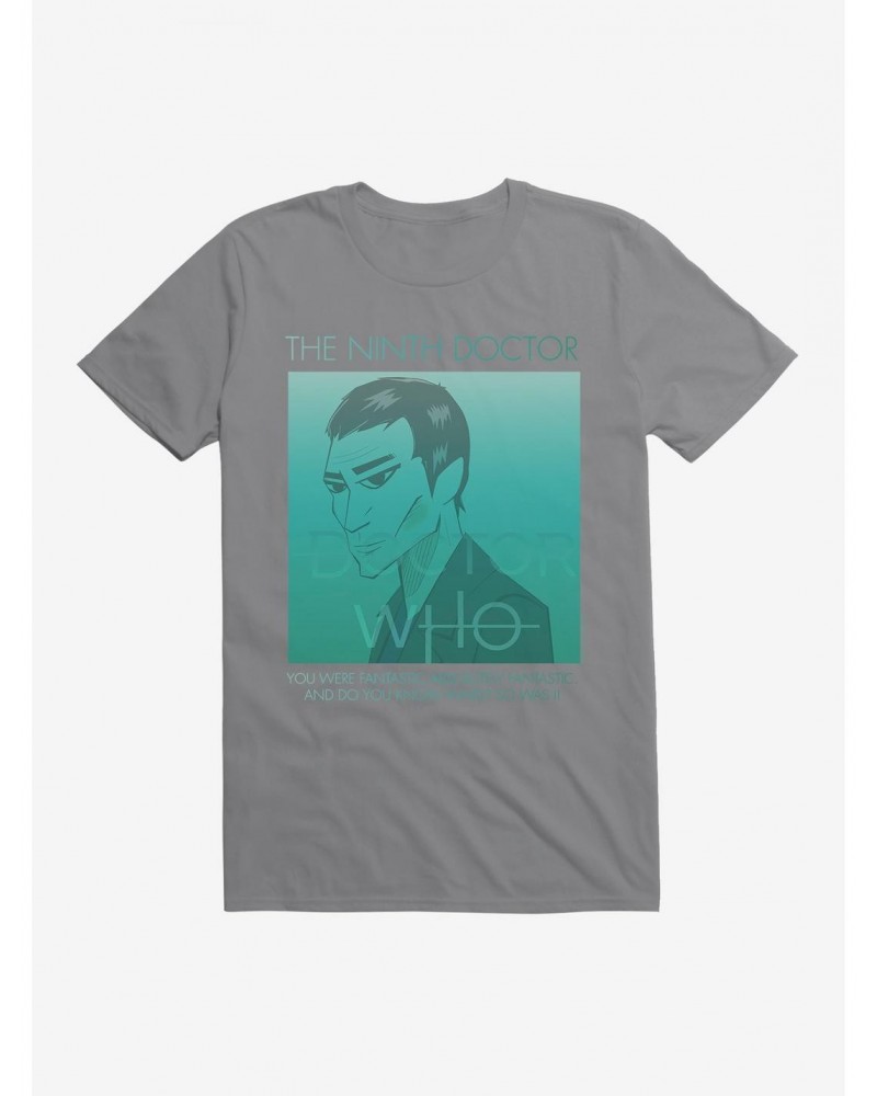 Doctor Who The Ninth Doctor T-Shirt $8.13 T-Shirts