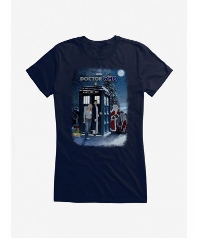 Doctor Who The Chirstmas Invasion Girls T-Shirt $8.22 T-Shirts