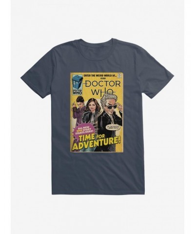 Doctor Who Twelfth Doctor Time For Adventure Comic T-Shirt $10.52 T-Shirts