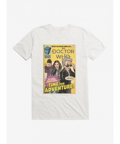 Doctor Who Twelfth Doctor Time For Adventure Comic T-Shirt $10.52 T-Shirts