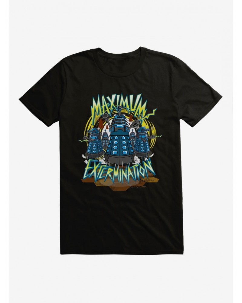 Doctor Who Daleks Maximum Extermination T-Shirt $10.76 T-Shirts