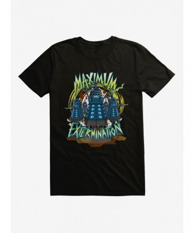 Doctor Who Daleks Maximum Extermination T-Shirt $10.76 T-Shirts