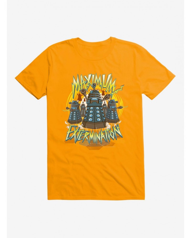 Doctor Who Daleks Maximum Extermination T-Shirt $10.76 T-Shirts