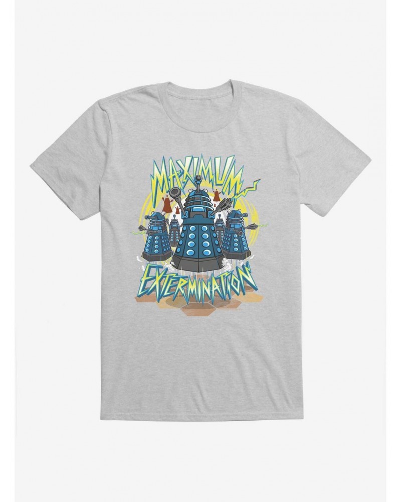 Doctor Who Daleks Maximum Extermination T-Shirt $10.76 T-Shirts