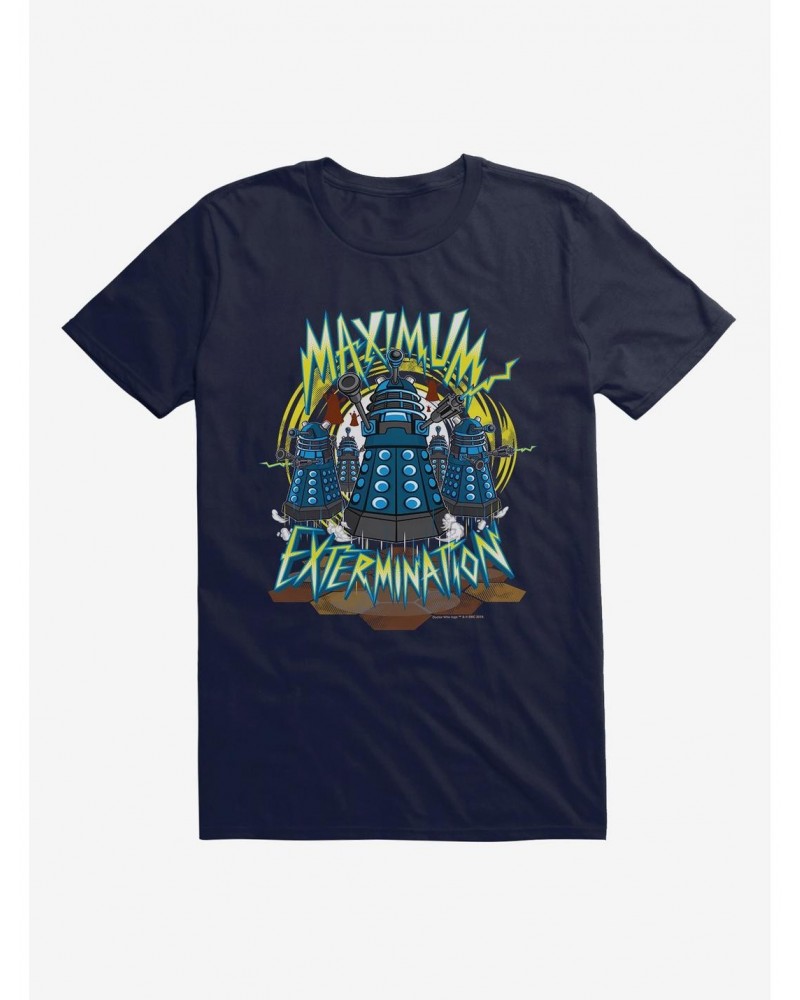 Doctor Who Daleks Maximum Extermination T-Shirt $10.76 T-Shirts