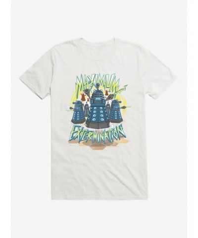 Doctor Who Daleks Maximum Extermination T-Shirt $10.76 T-Shirts