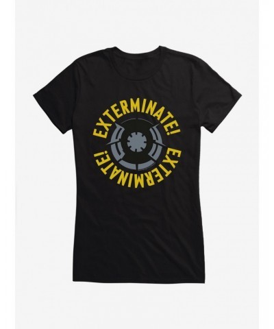 Doctor Who Exterminate Dalek Girls T-Shirt $12.20 T-Shirts