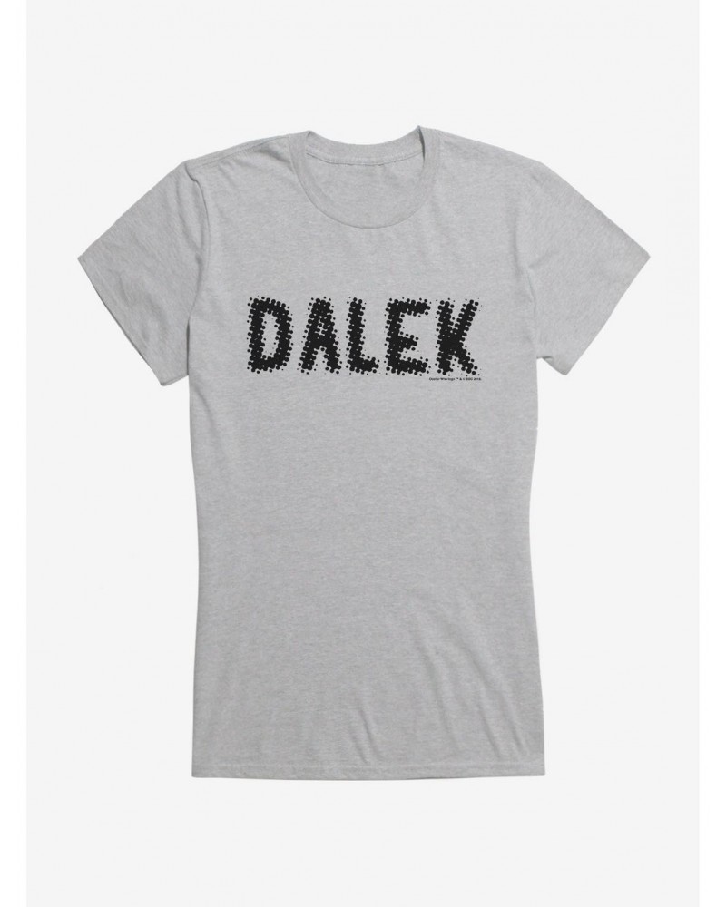 Doctor Who Dalek Fuzzy Script Girls T-Shirt $11.21 T-Shirts