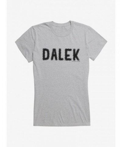 Doctor Who Dalek Fuzzy Script Girls T-Shirt $11.21 T-Shirts