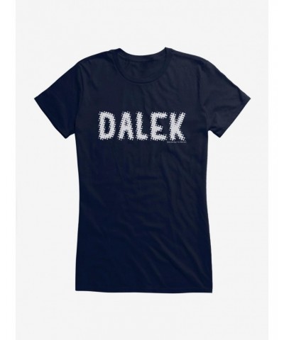 Doctor Who Dalek Fuzzy Script Girls T-Shirt $11.21 T-Shirts