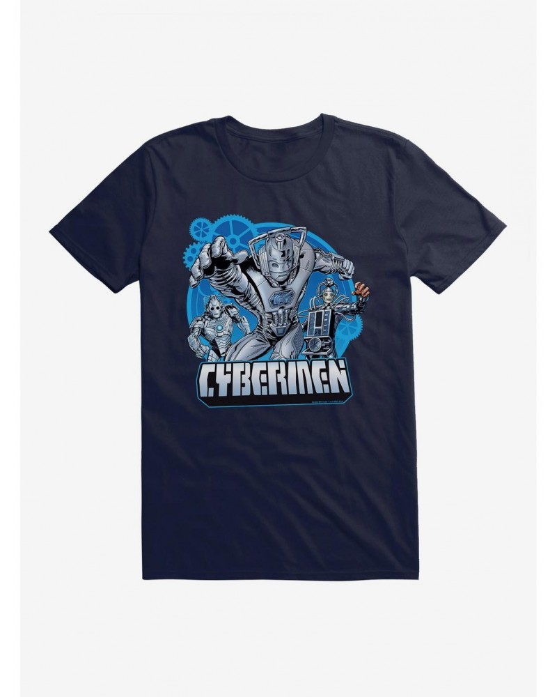 Doctor Who Cybermen Three Robots T-Shirt $10.52 T-Shirts