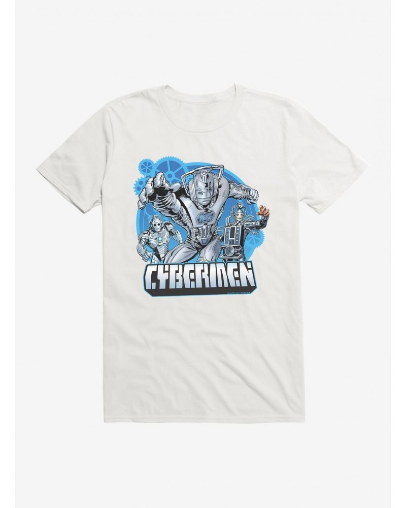 Doctor Who Cybermen Three Robots T-Shirt $10.52 T-Shirts