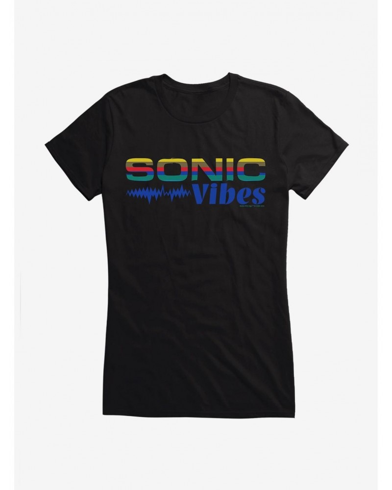 Doctor Who Sonic Vibes Girls T-Shirt $8.72 T-Shirts