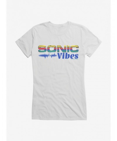 Doctor Who Sonic Vibes Girls T-Shirt $8.72 T-Shirts