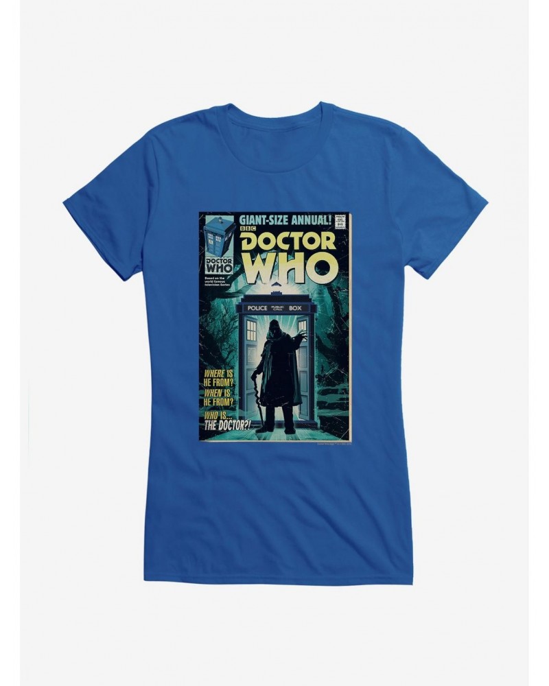 Doctor Who First Doctor Who Are They Comic Girls T-Shirt $11.45 T-Shirts