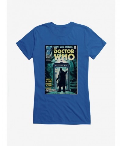 Doctor Who First Doctor Who Are They Comic Girls T-Shirt $11.45 T-Shirts