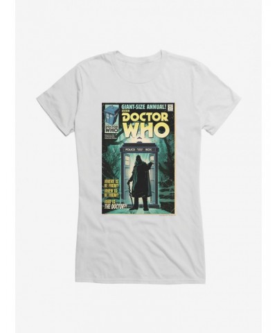 Doctor Who First Doctor Who Are They Comic Girls T-Shirt $11.45 T-Shirts