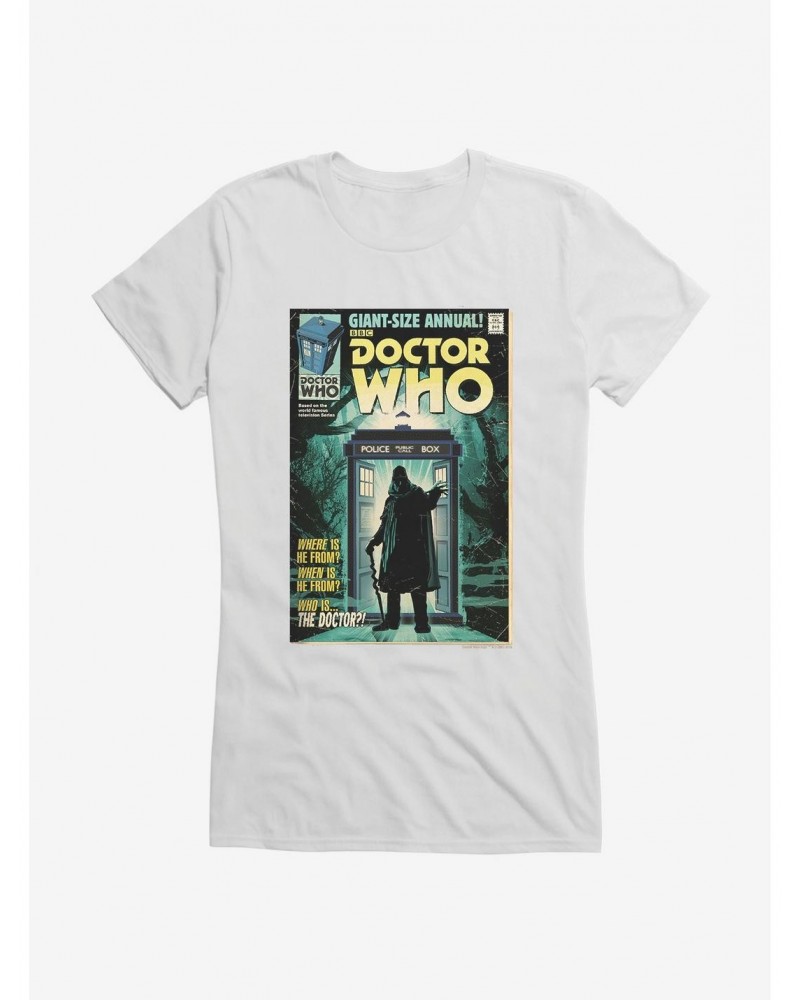 Doctor Who First Doctor Who Are They Comic Girls T-Shirt $11.45 T-Shirts