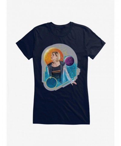 Doctor Who The Thirteenth Doctor Galaxy Girls T-Shirt $11.45 T-Shirts