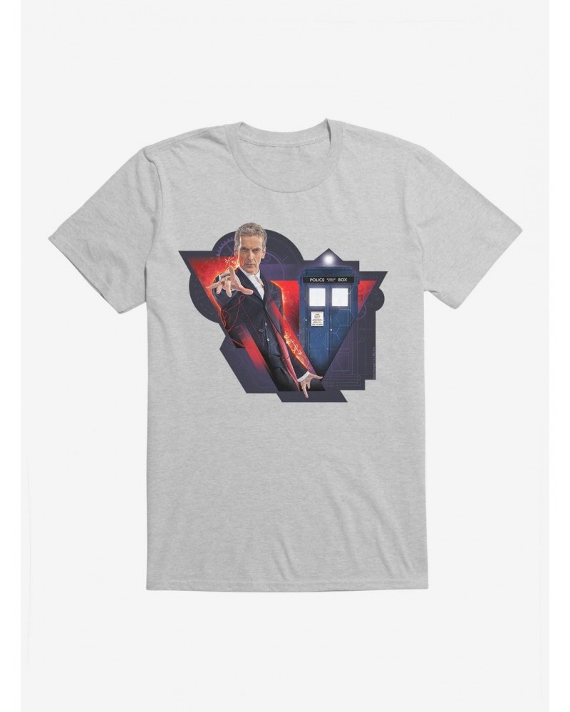 Doctor Who TARDIS Twelfth Doctor Team T-Shirt $8.37 T-Shirts