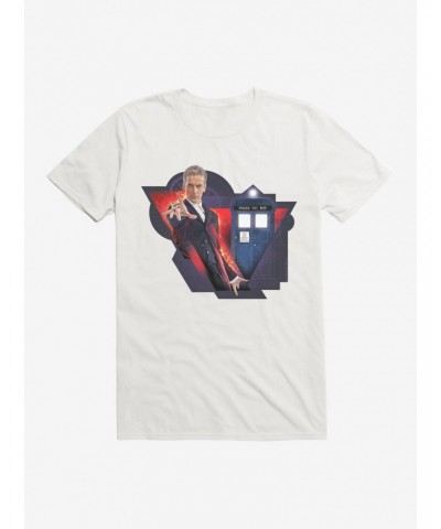 Doctor Who TARDIS Twelfth Doctor Team T-Shirt $8.37 T-Shirts