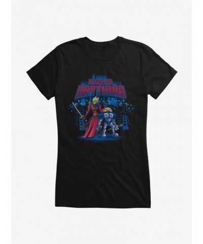 Doctor Who Ready For Anything Girls T-Shirt $8.47 T-Shirts