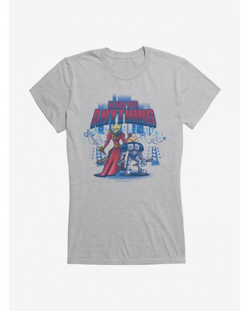 Doctor Who Ready For Anything Girls T-Shirt $8.47 T-Shirts