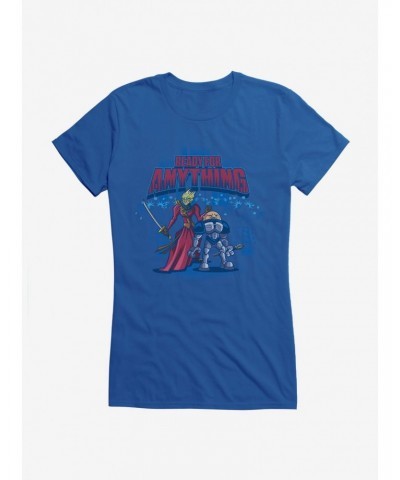 Doctor Who Ready For Anything Girls T-Shirt $8.47 T-Shirts