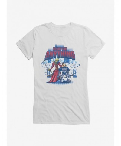 Doctor Who Ready For Anything Girls T-Shirt $8.47 T-Shirts