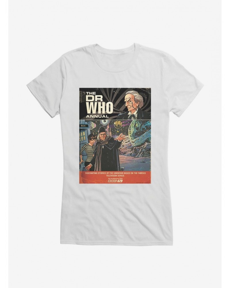 Doctor Who Annual Twelfth Doctor Girls T-Shirt $10.46 T-Shirts