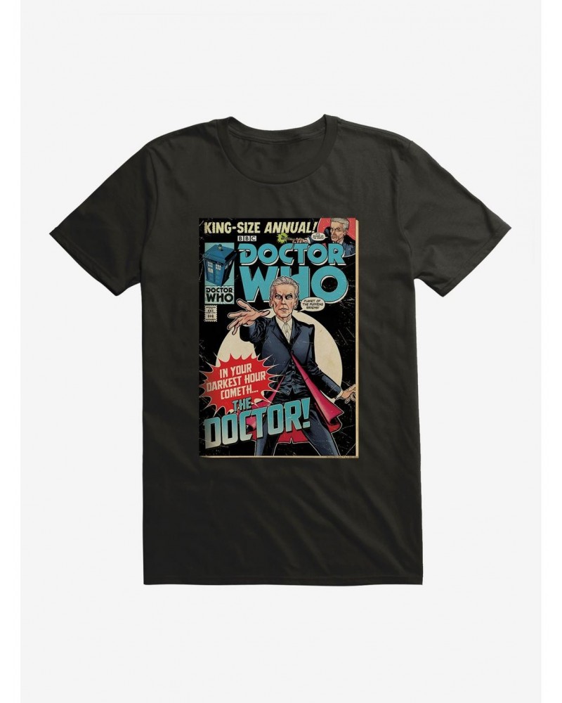 Doctor Who Twelfth Doctor Darkest Hour Comic T-Shirt $9.80 T-Shirts