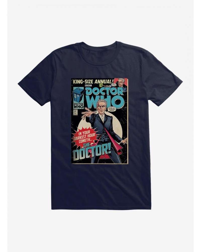 Doctor Who Twelfth Doctor Darkest Hour Comic T-Shirt $9.80 T-Shirts