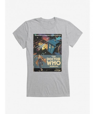 Doctor Who Annual Tenth Doctor Girls T-Shirt $8.72 T-Shirts